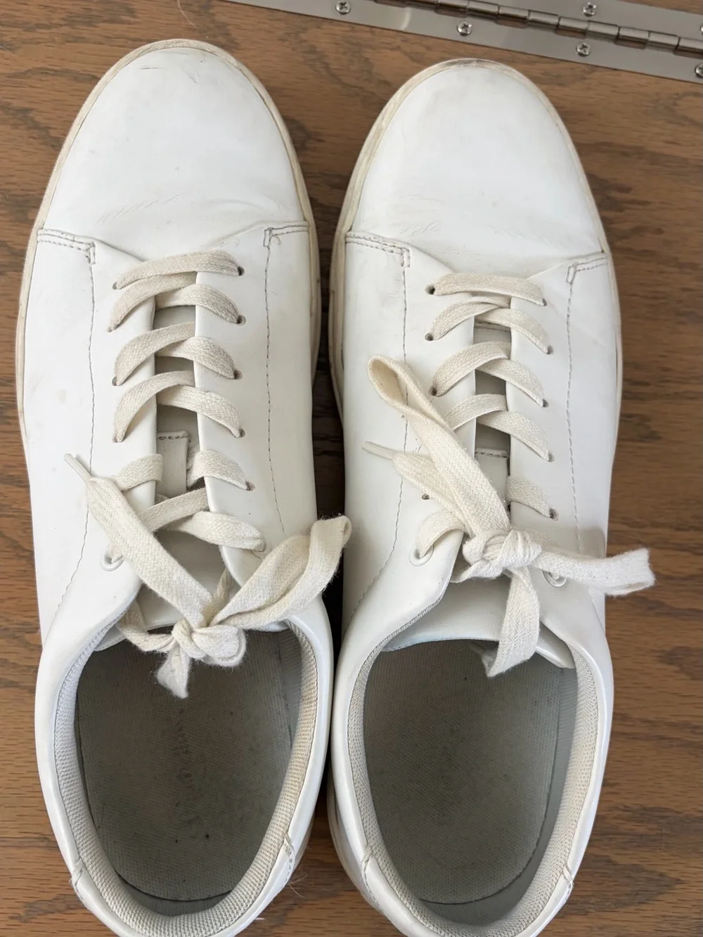 Target Men’s White Low-Top Sneakers | Size 11.5 | Classic Casual Shoes